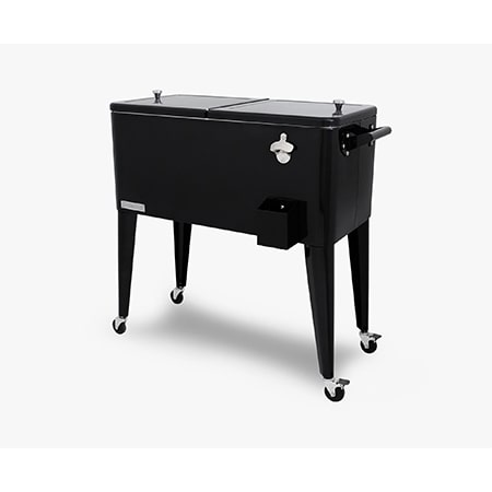 HIELERA/NEVERITA PERMASTEEL 80QT NEGRO