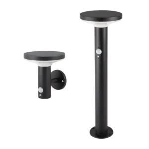 BALIZA SOLAR MINIC 4.4W NEGRO IP44