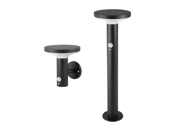 BALIZA SOLAR MINIC 4.4W NEGRO IP44