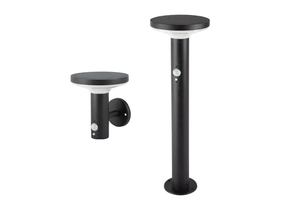 BALIZA SOLAR MINIC 4.4W NEGRO IP44