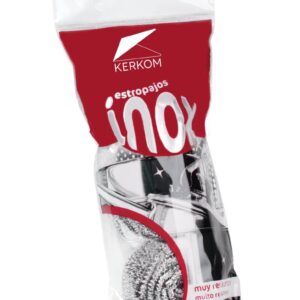 SET 3 ESTROPAJOS INOX